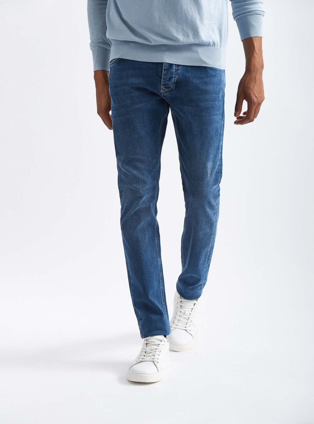 5-Pocket-Jeans mit Rissen | GutteridgeEU | Jeans Uomo