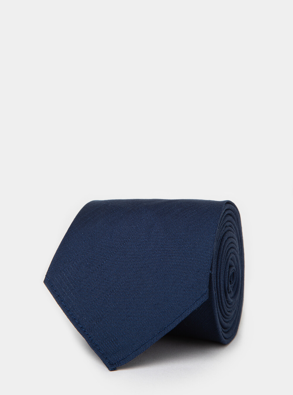Cravate en soie et lin | GutteridgeEU | Cravates Uomo