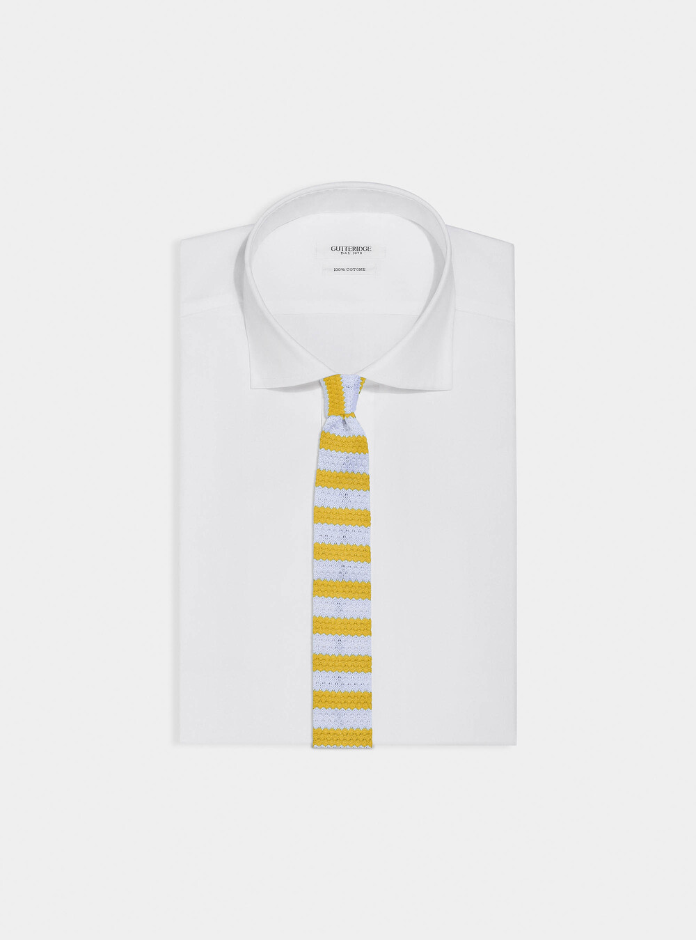 Cravatta in maglia a righe | Gutteridge | Cravatte Uomo