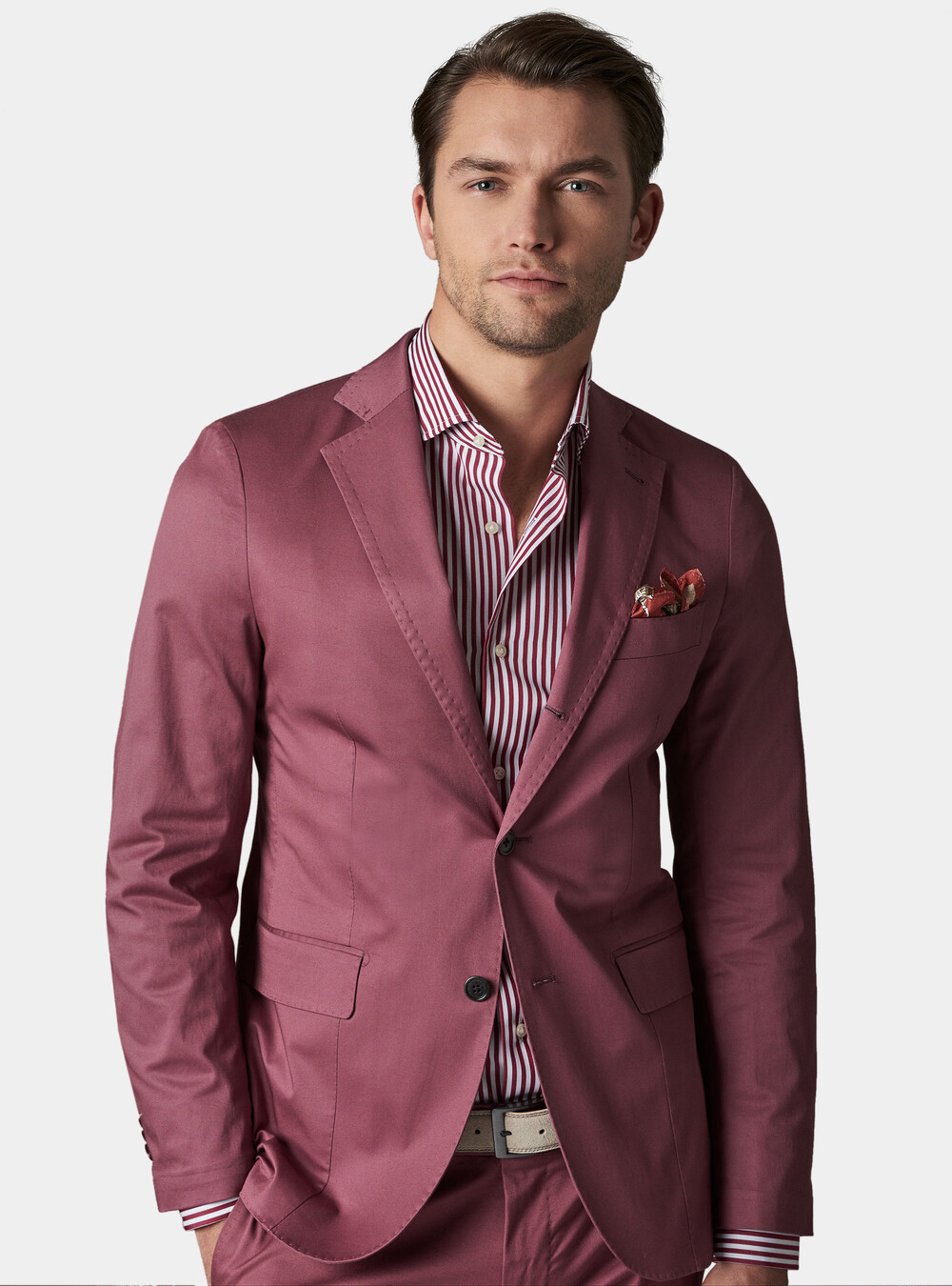 Superior cotton suit blazer