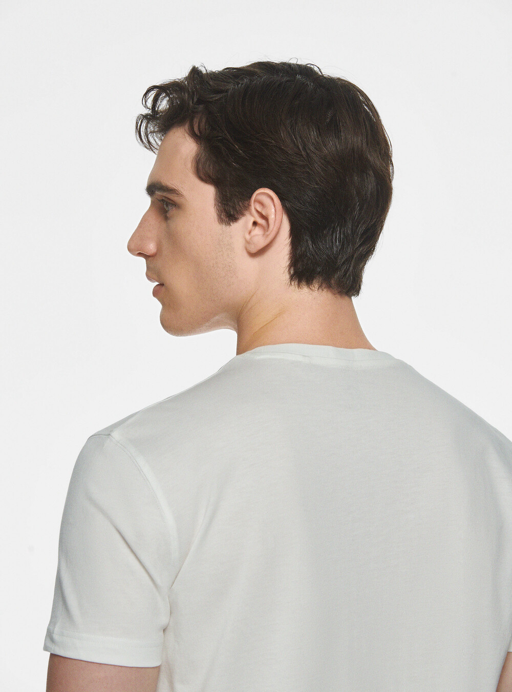 Half-sleeve T-shirt in Supima cotton | GutteridgeEU | Men's T-Shirt