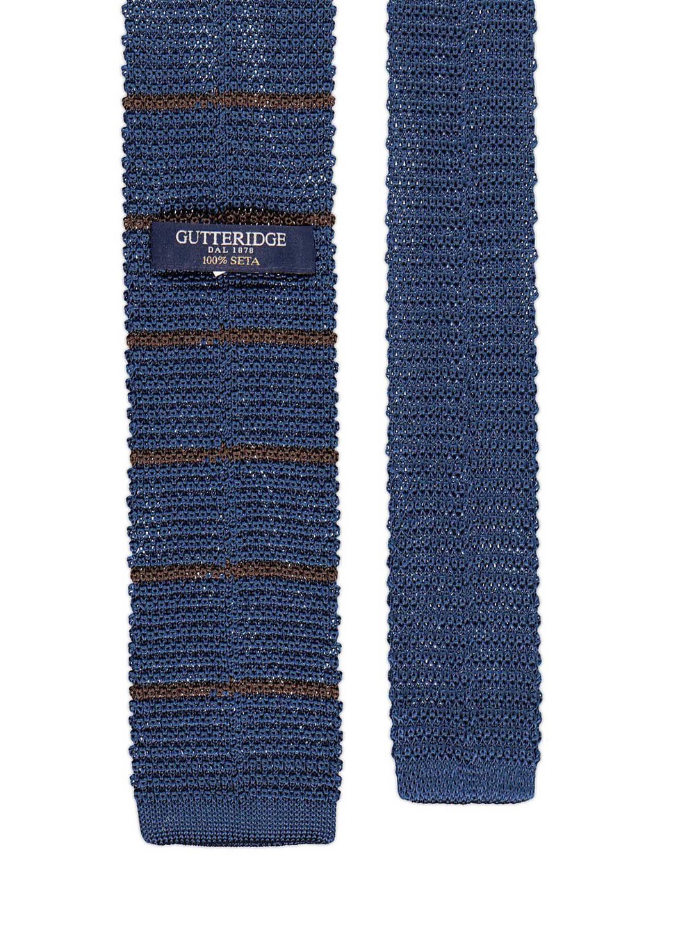 Cravatta a maglia rigata | GutteridgeEU | catalog-gutteridge-storefront Uomo