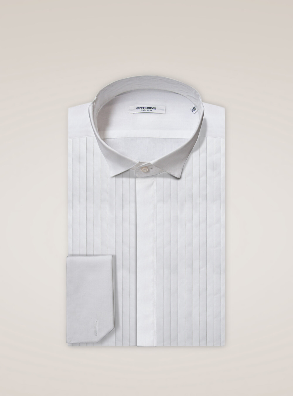 Camicia smoking collo diplomatico con polso gemelli | Gutteridge | catalog- gutteridge-storefront Uomo