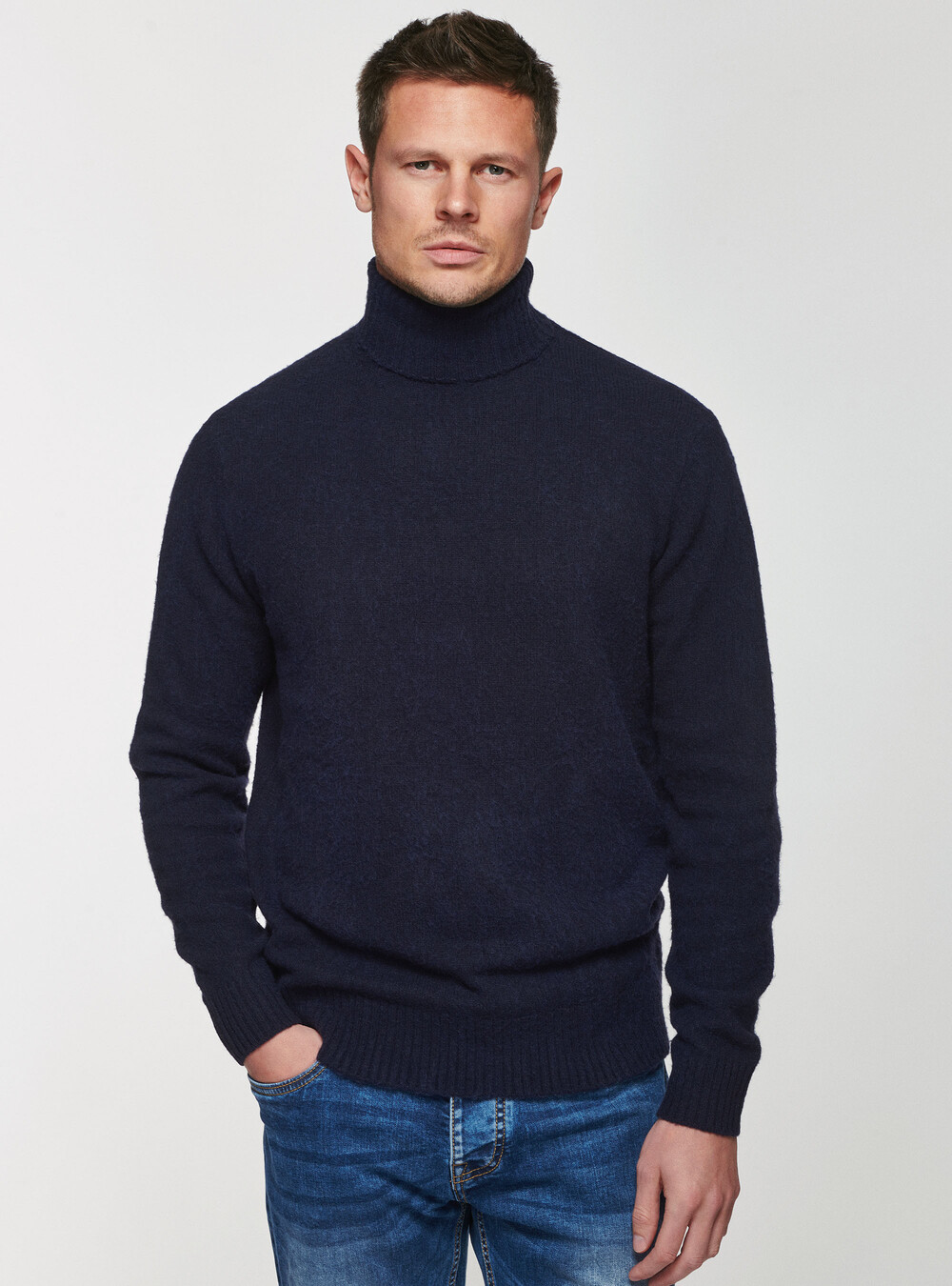 Maglia collo alto in lana brushed | Gutteridge |  catalog-gutteridge-storefront Uomo