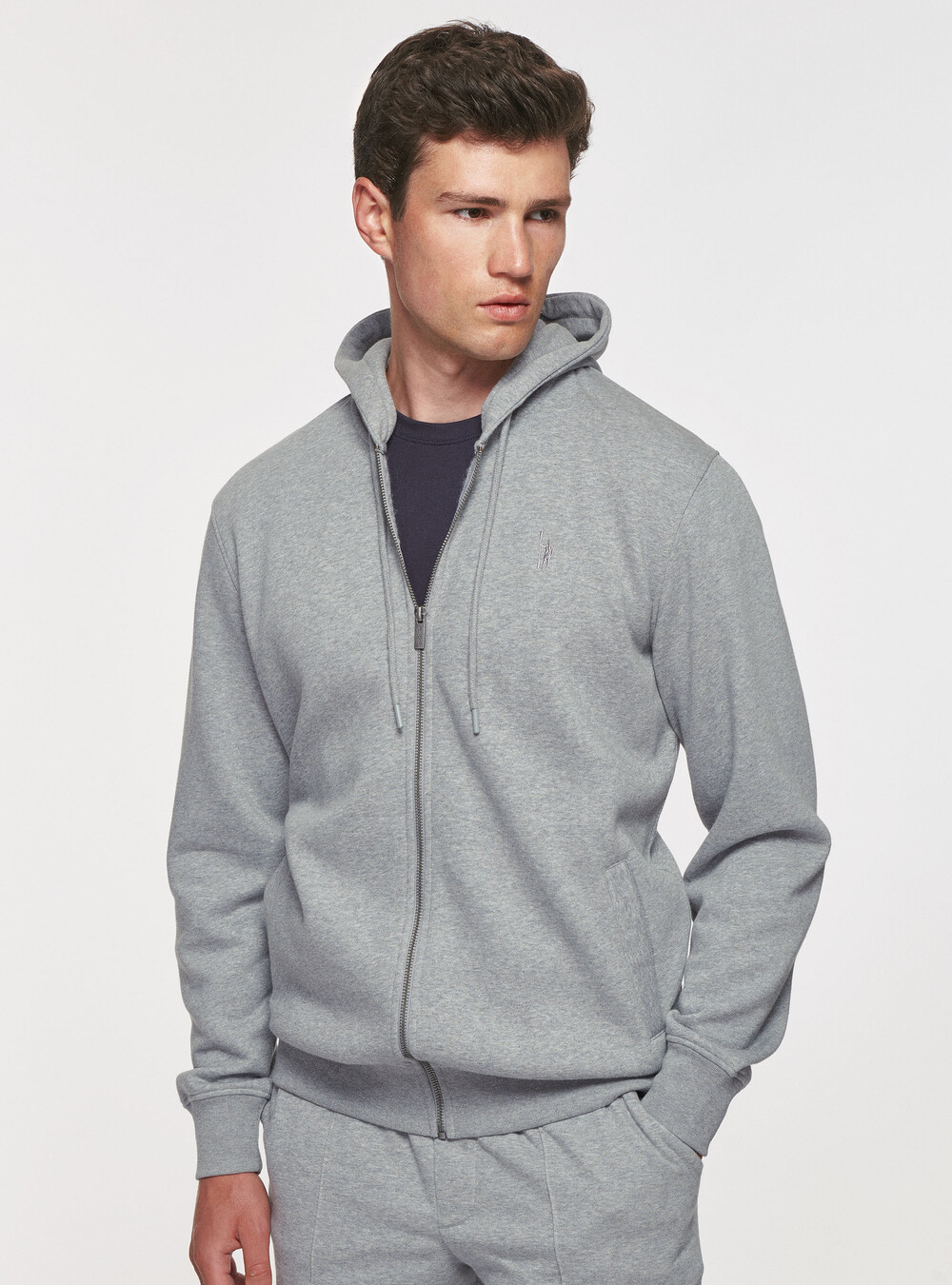 Hooded sweatshirt cardigan | GutteridgeUS | New In Uomo