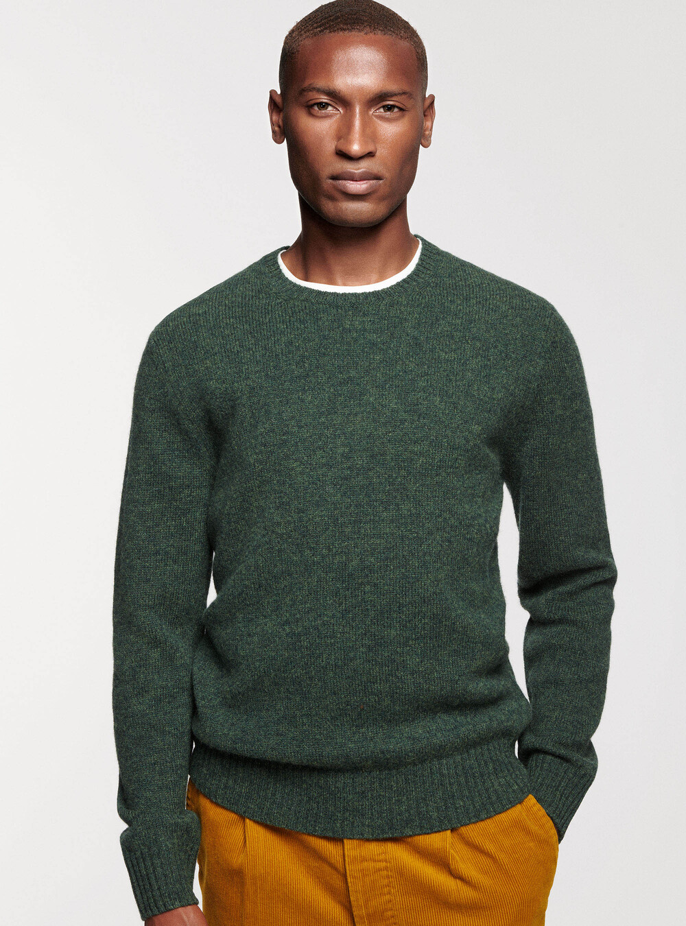 Pure Shetland wool sweater | GutteridgeEU | Men's  catalog-gutteridge-storefront