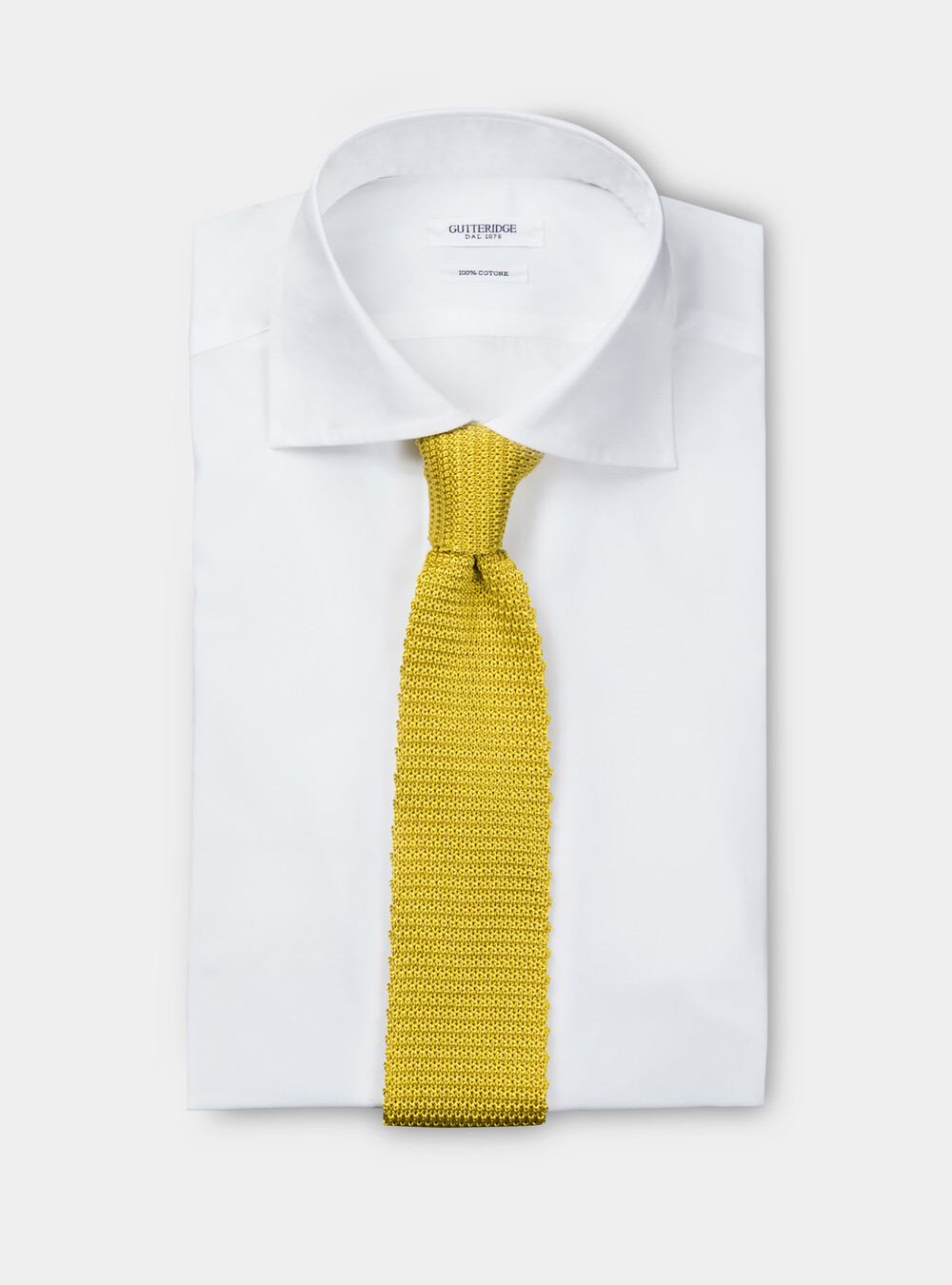 Cravatta in maglia 100% seta