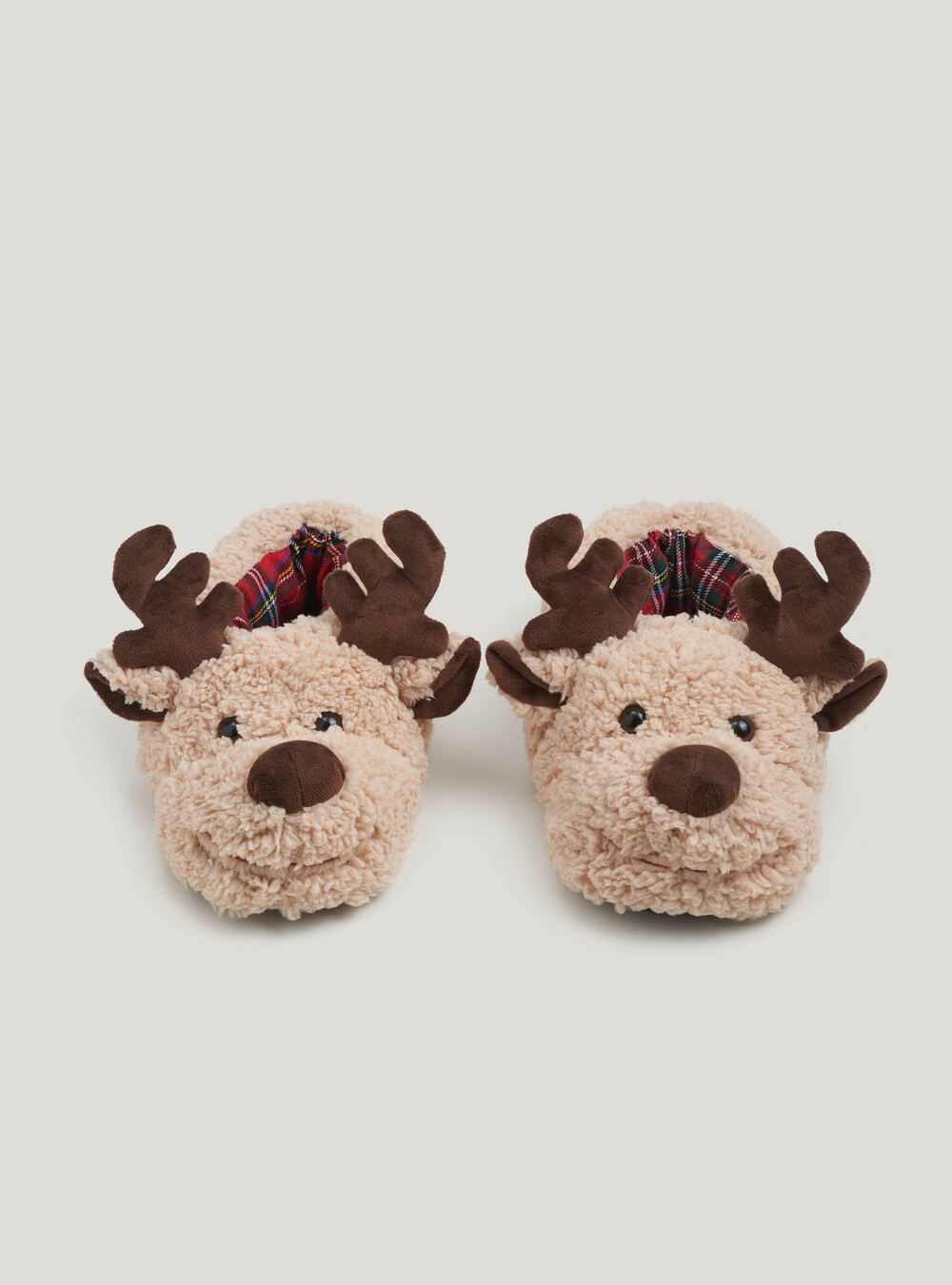dagsorden Korrespondance Regeringsforordning Christmas reindeer slippers
