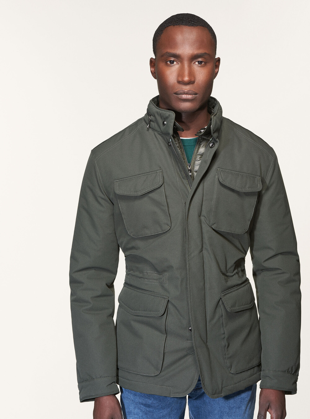 Field jacket in technical fabric | GutteridgeEU | Jackets and Sleeveless  Uomo