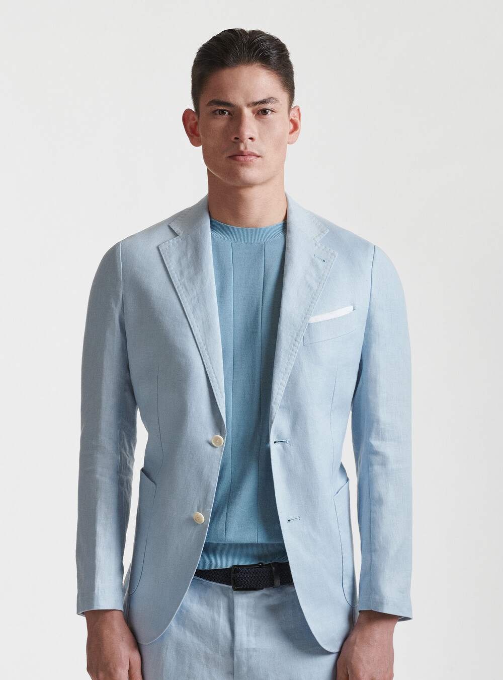 Pure linen suit blazer | GutteridgeUS | Suits Uomo