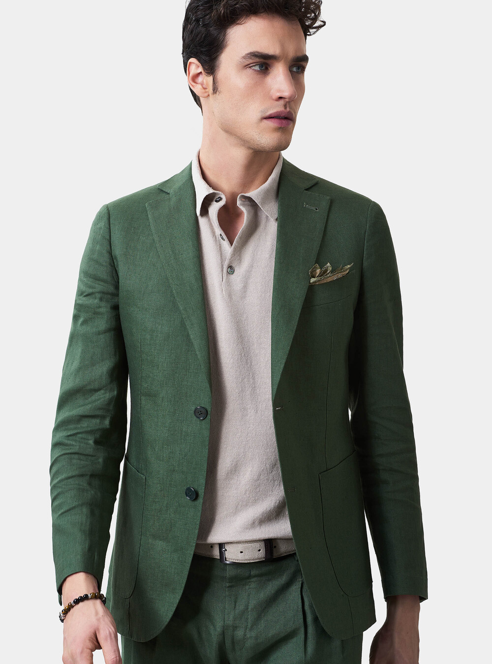Suit blazer in pure linen | GutteridgeEU - 97582007