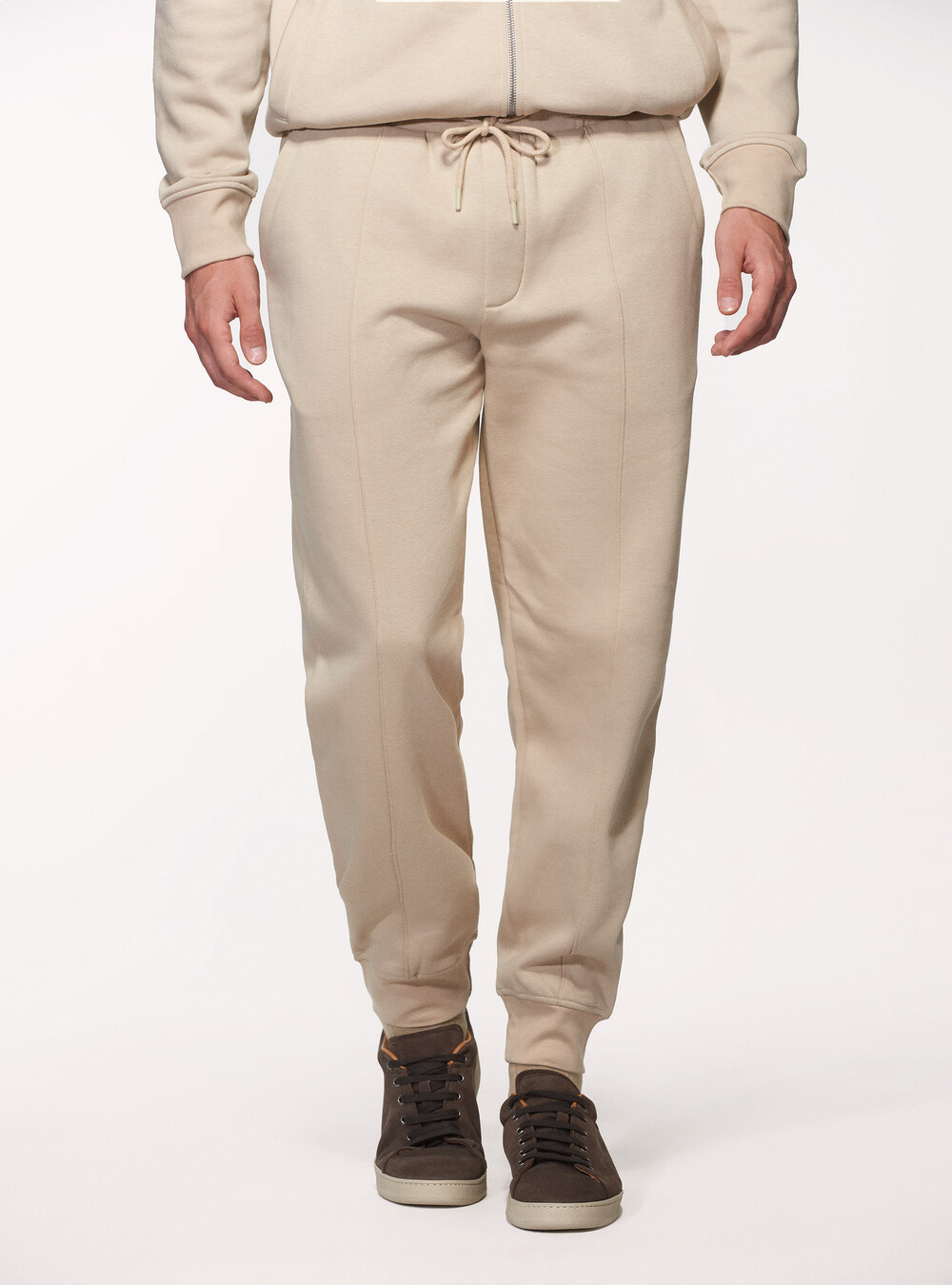Pantaloni in felpa di misto cotone con fondo elastico | Gutteridge | Felpe  Uomo