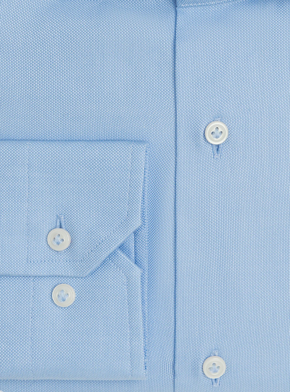 Semi-French collar shirt in cotton oxford | GutteridgeEU | Shirts Uomo