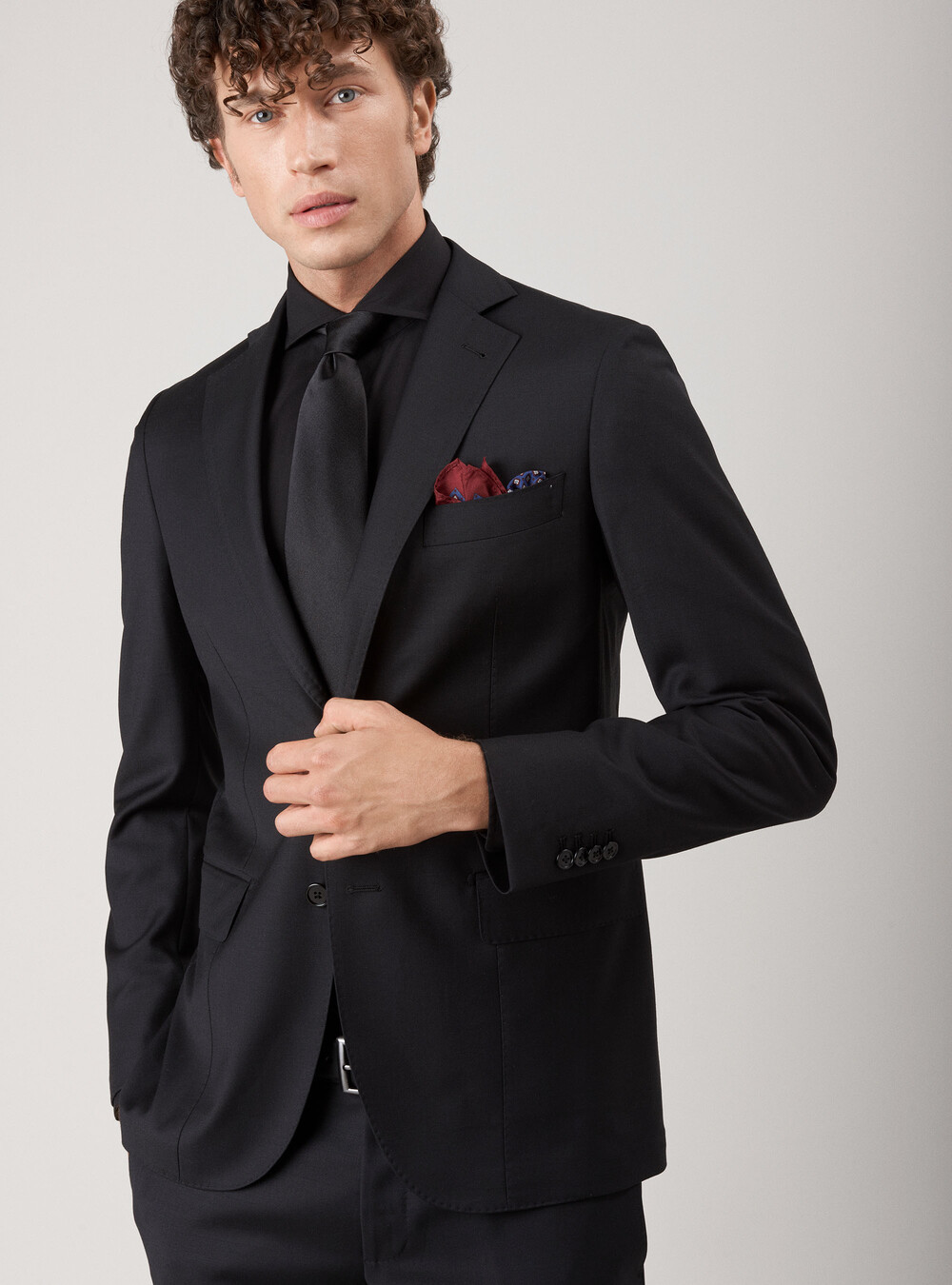 Suit Blazer in cool super fine wool 120's | GutteridgeEU | Suits Uomo