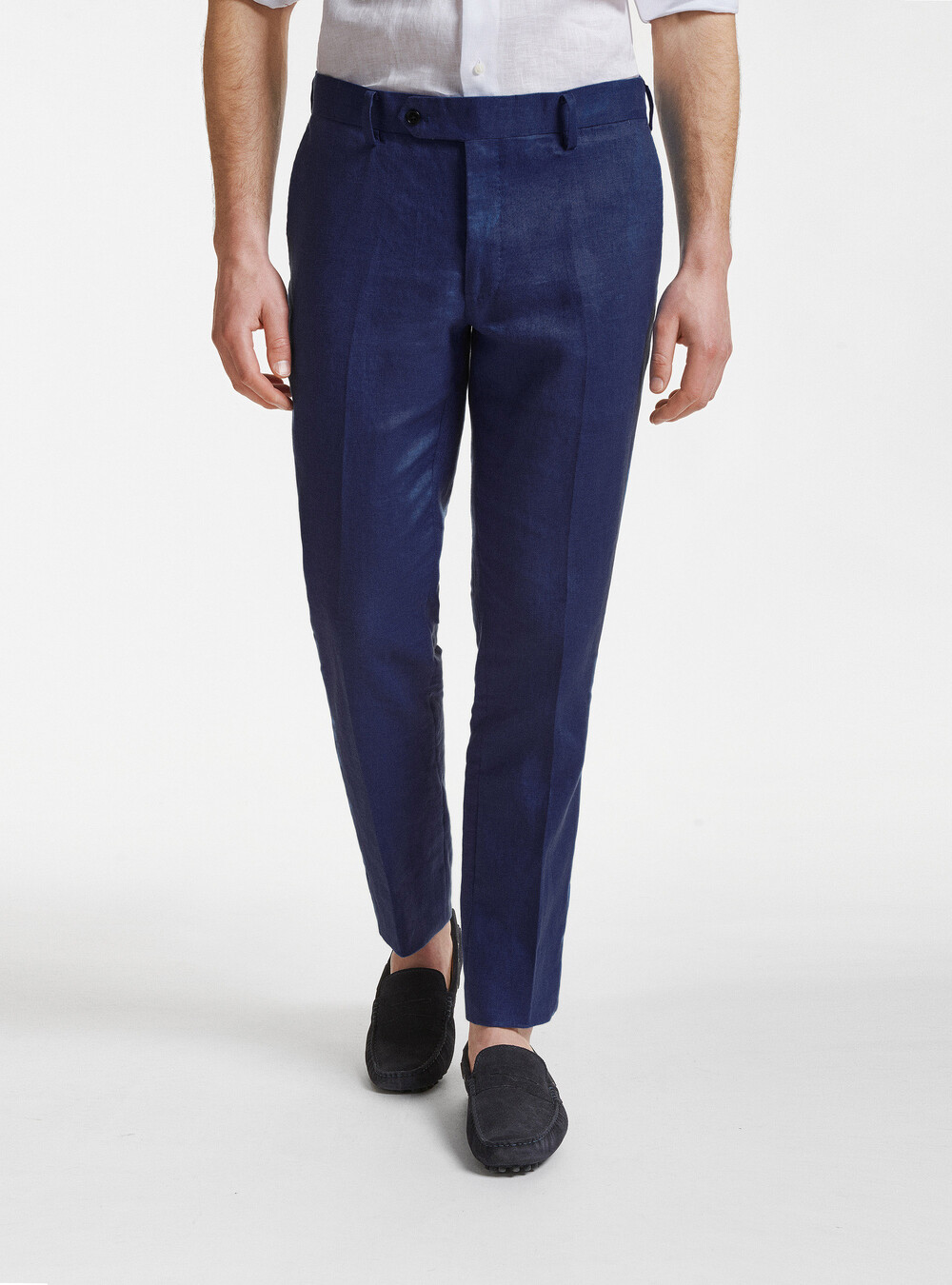 Pantaloni per abito in puro lino | Gutteridge | catalog-gutteridge-storefront  Uomo