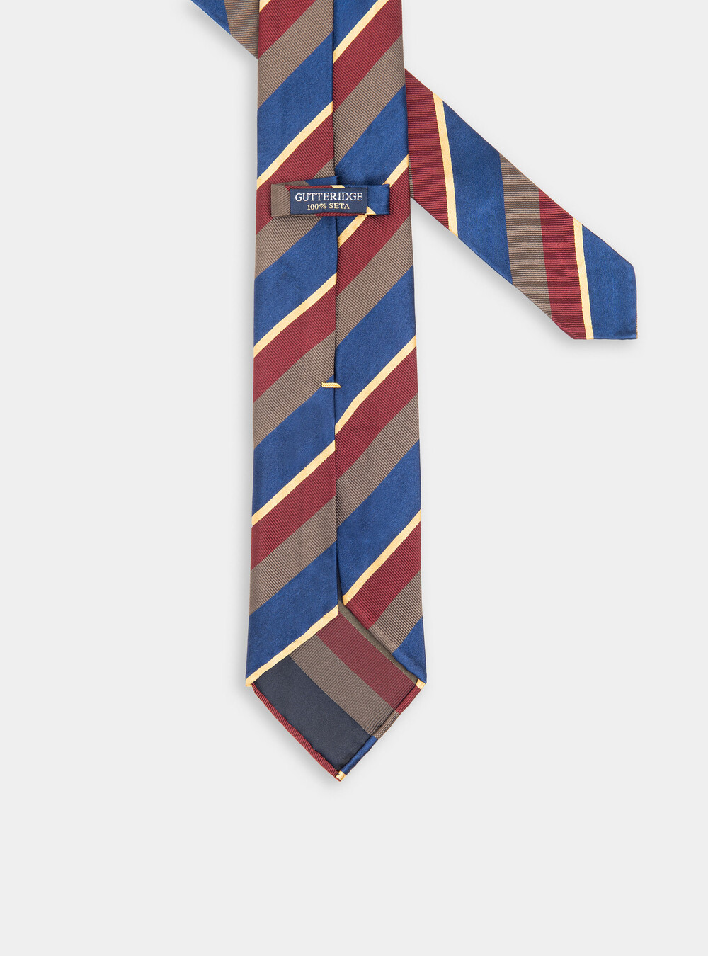 Cravatta in pura seta fantasia regimental | Gutteridge | catalog-gutteridge-storefront  Uomo
