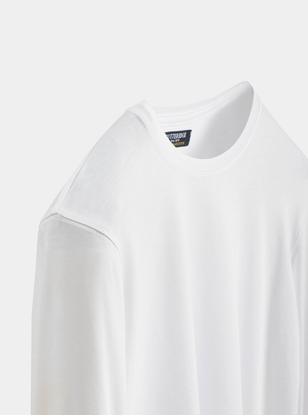 Maglietta manica lunga in jersey di cotone supima | Gutteridge | T-shirt  Uomo