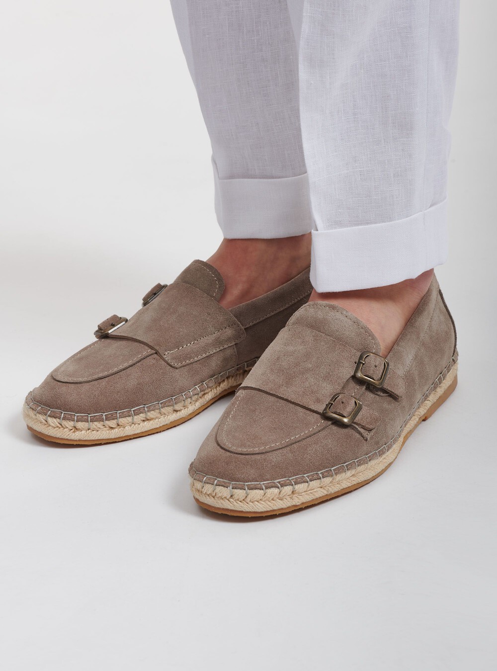 Espadrilles with double buckle | GutteridgeUS | Casual Shoes Uomo