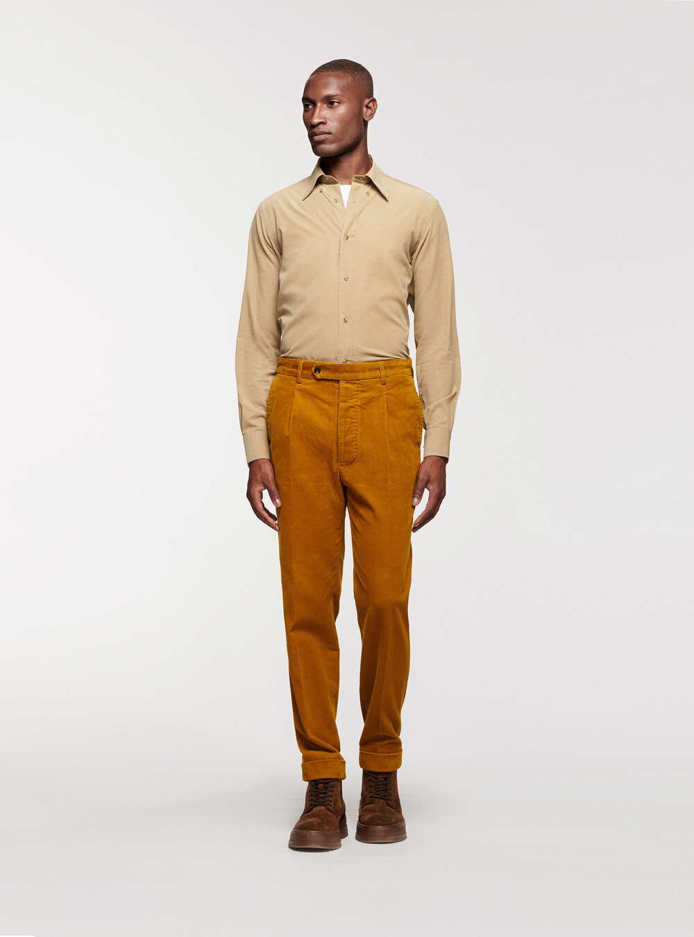 Pantaloni in velluto con pince | Gutteridge | catalog-gutteridge-storefront  Uomo