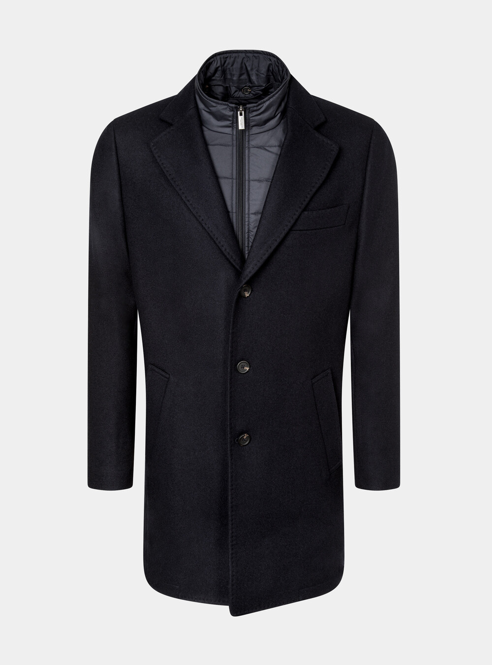 Manteau en laine 3M avec bavette rembourrée | GutteridgeEU | Homme