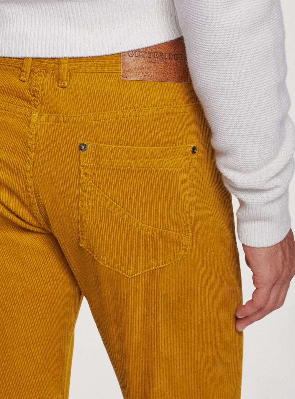 Pantaloni cinque tasche in velluto | Gutteridge | Fuori Tutto Uomo