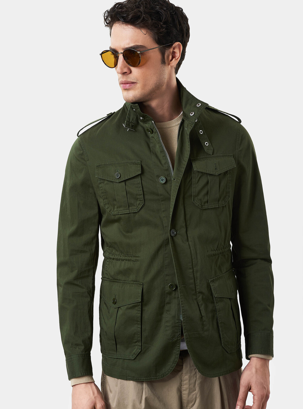 Cotton twill field jacket | GutteridgeUS | catalog-gutteridge-storefront  Uomo