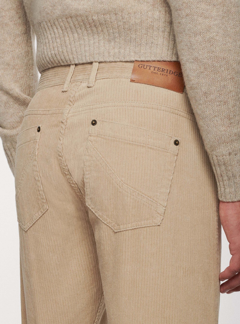 Pantaloni cinque tasche in velluto | GutteridgeEU | catalog-gutteridge-storefront  Uomo