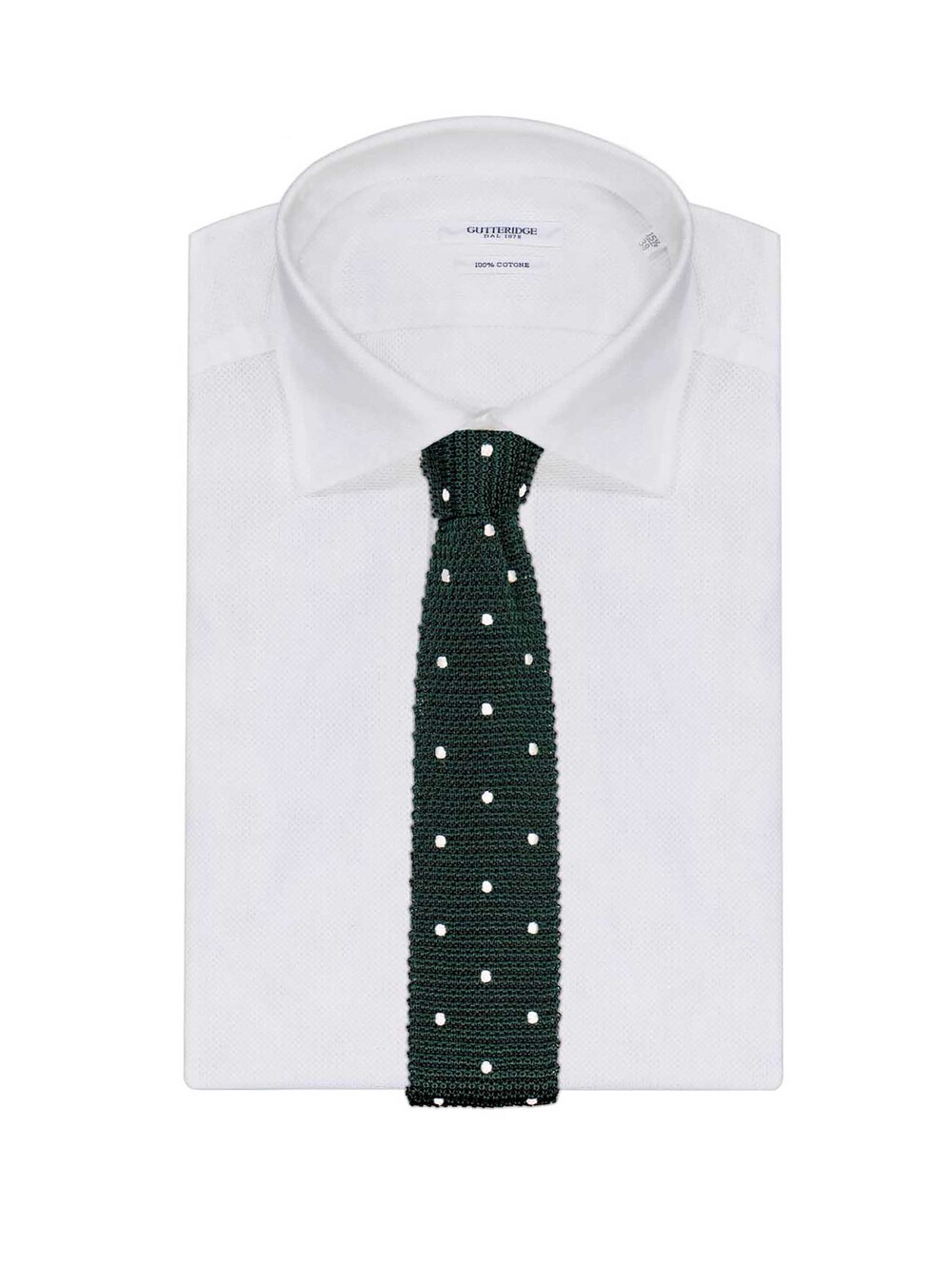 Cravatta a maglia con pois | GutteridgeUS | catalog-gutteridge-storefront  Uomo