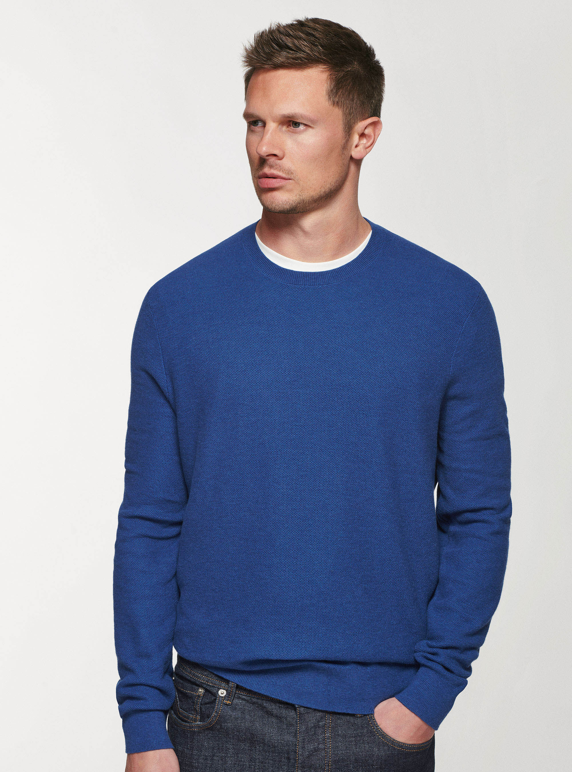 Mens washable sale cashmere sweater