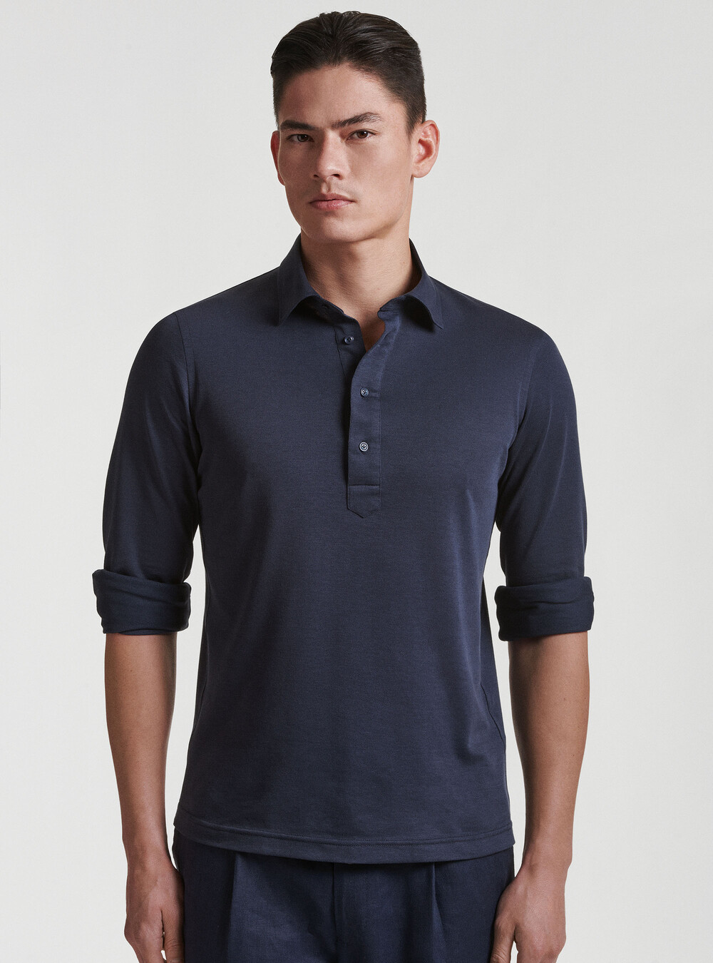 Polo camicia in cotone piquet | Gutteridge | Polo Camicia Uomo