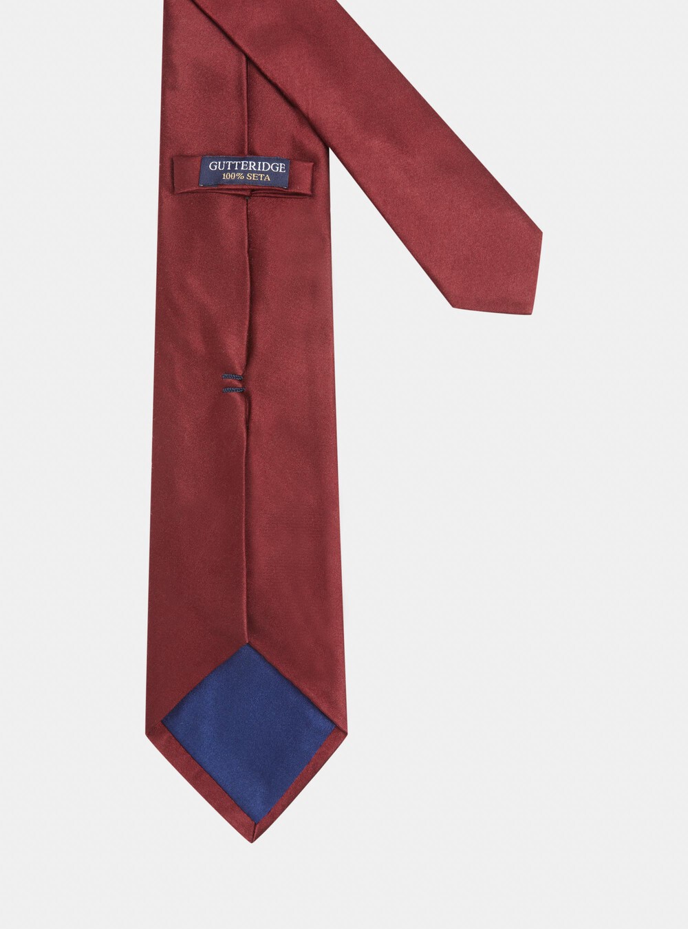 Cravatta tinta unita in seta | Gutteridge | Cravatte Uomo