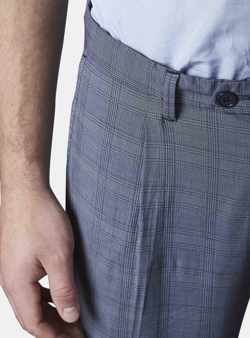 Pantaloni principe di galles in cotone | Gutteridge | Pantaloni Uomo