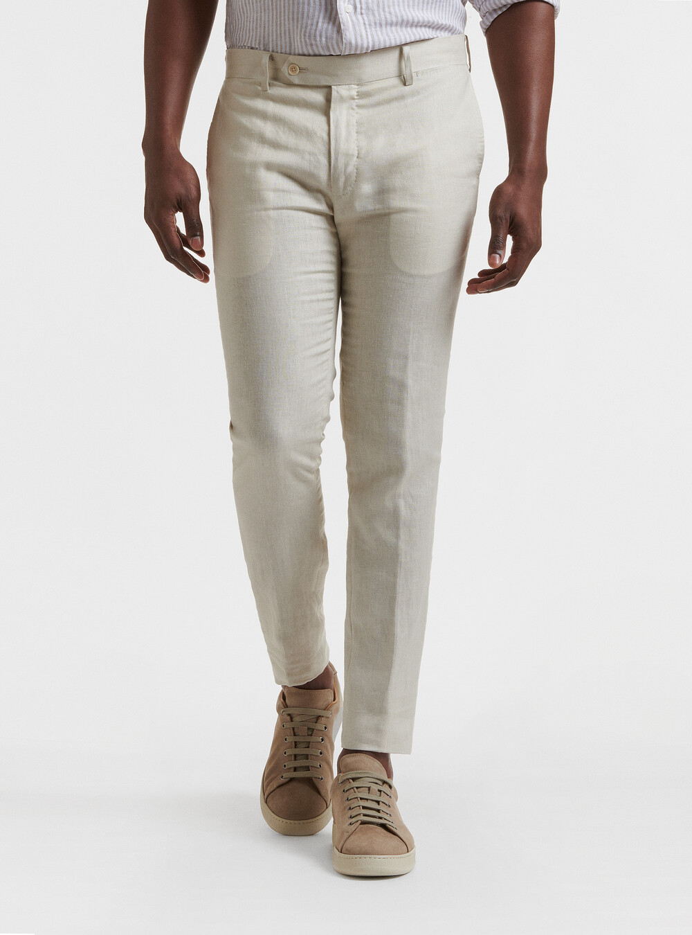 Pantaloni per abito in puro lino | Gutteridge | Linen Collection Light Uomo