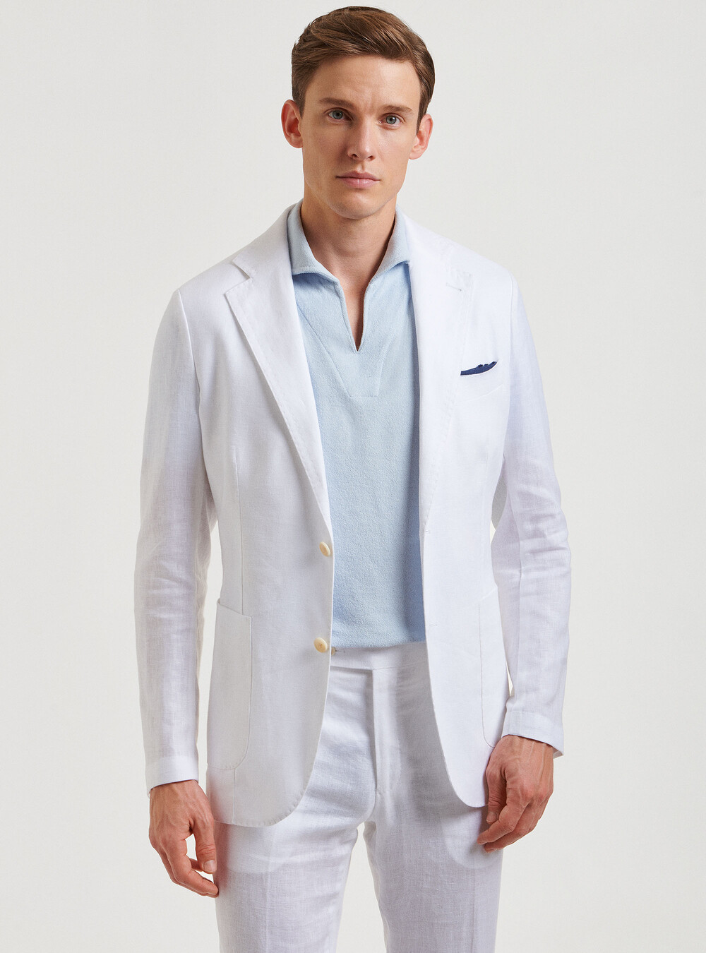 Giacca per abito in puro lino | Gutteridge | Linen Collection Light Uomo