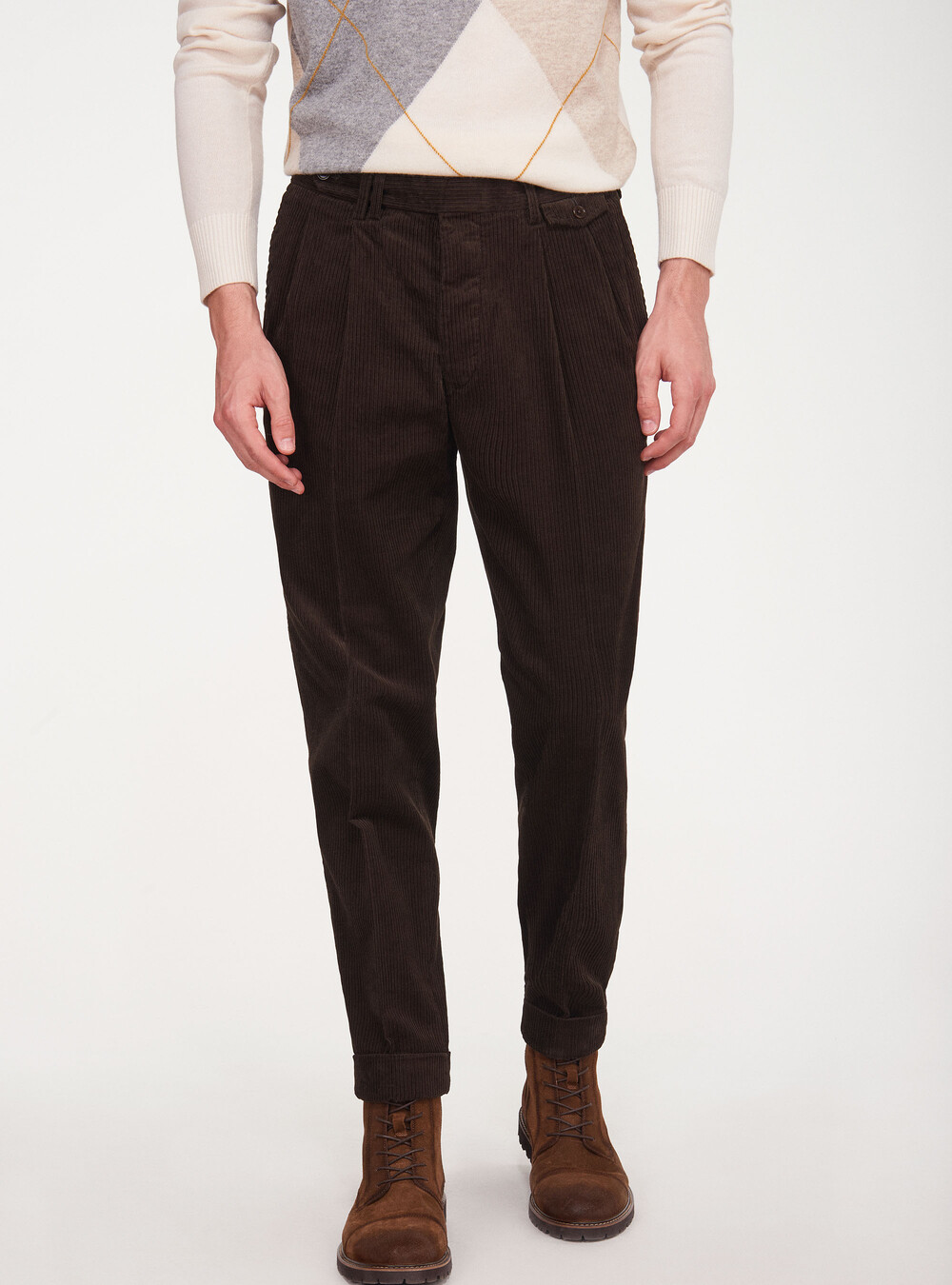 Pantaloni in velluto rigato | Gutteridge | Saldi Uomo