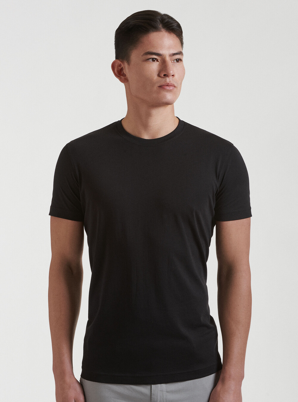 Supima cotton crew-neck T-shirt | GutteridgeUS | T-shirt Uomo
