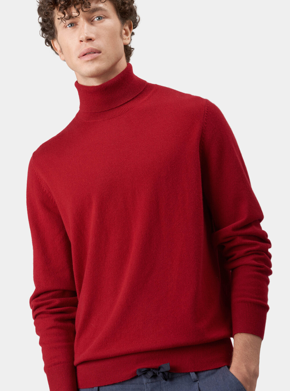 High neck sweater 100% cashmere | GutteridgeUS |  catalog-gutteridge-storefront Uomo