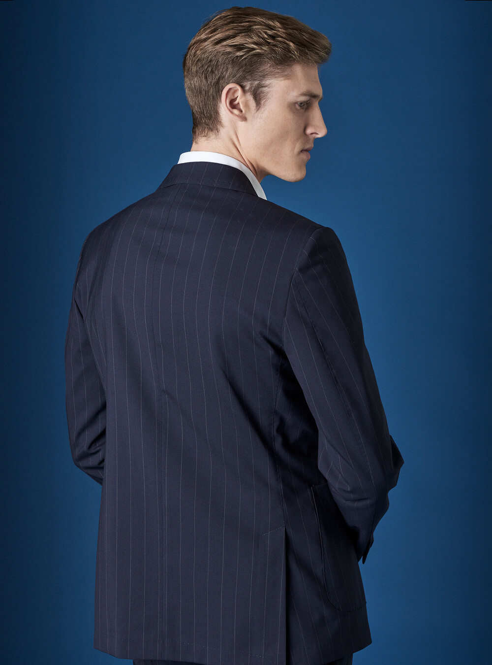 Cool wool 110 striped suit blazer | GutteridgeEU | Men's  catalog-gutteridge-storefront