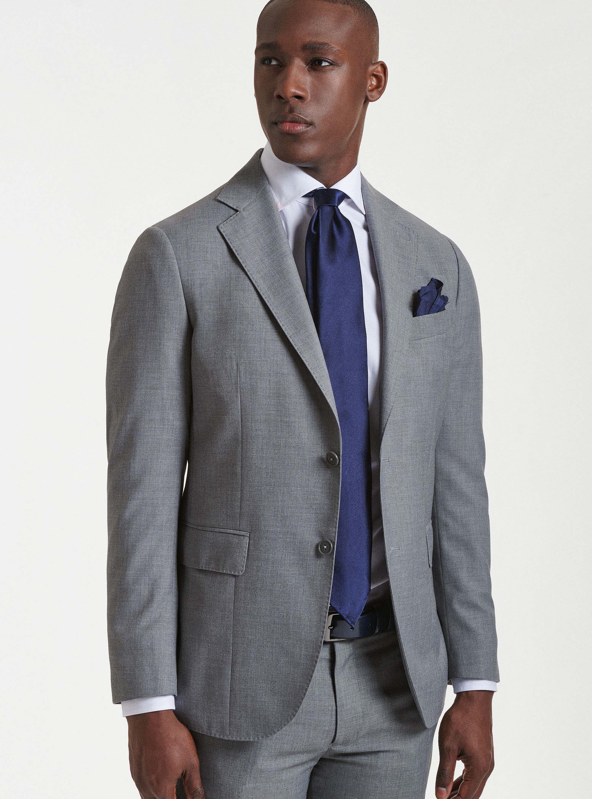 Light grey skinny sale fit suit