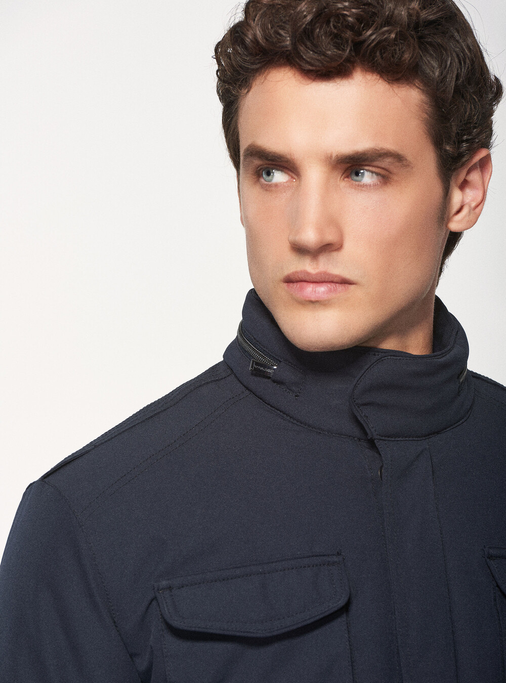 Field jacket in technical fabric | GutteridgeUS | Jackets and Sleeveless  Uomo