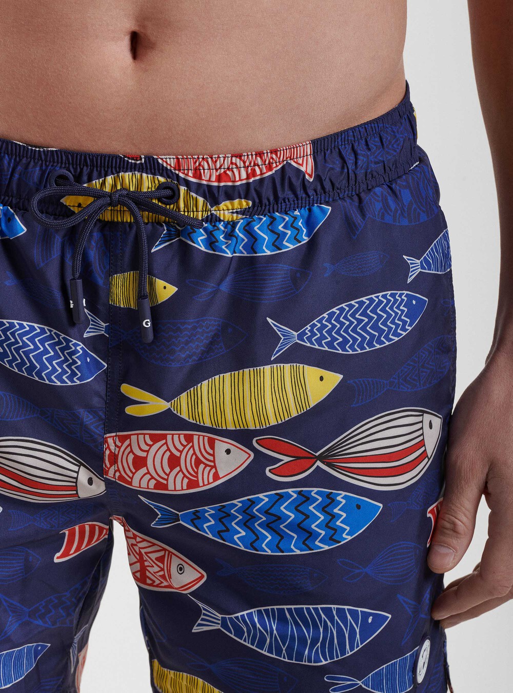 Gutteridge - Fish Fantasy Swimwear, Unisex, Blue, Size: M