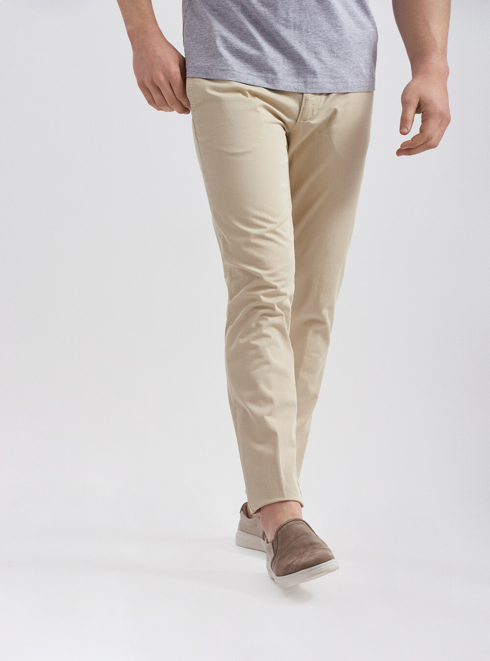 Pantaloni chino in twill di cotone | Gutteridge | Pantaloni Uomo