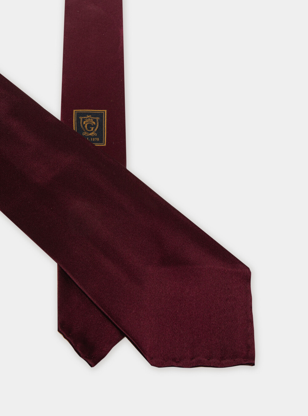 Cravate en soie unie | GutteridgeEU | Cravates Uomo