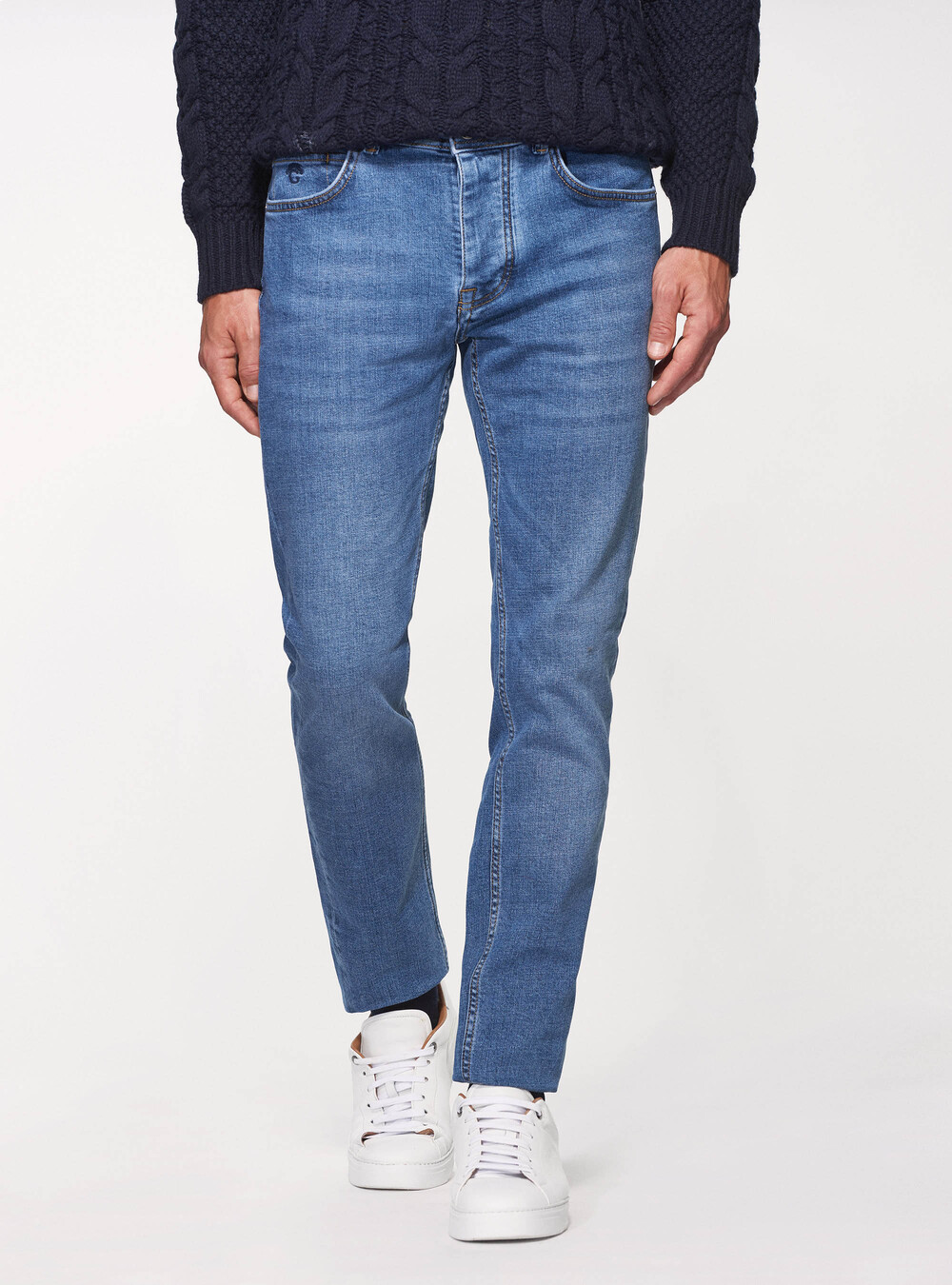 Jeans regular fit slavato | Gutteridge | Jeans Uomo