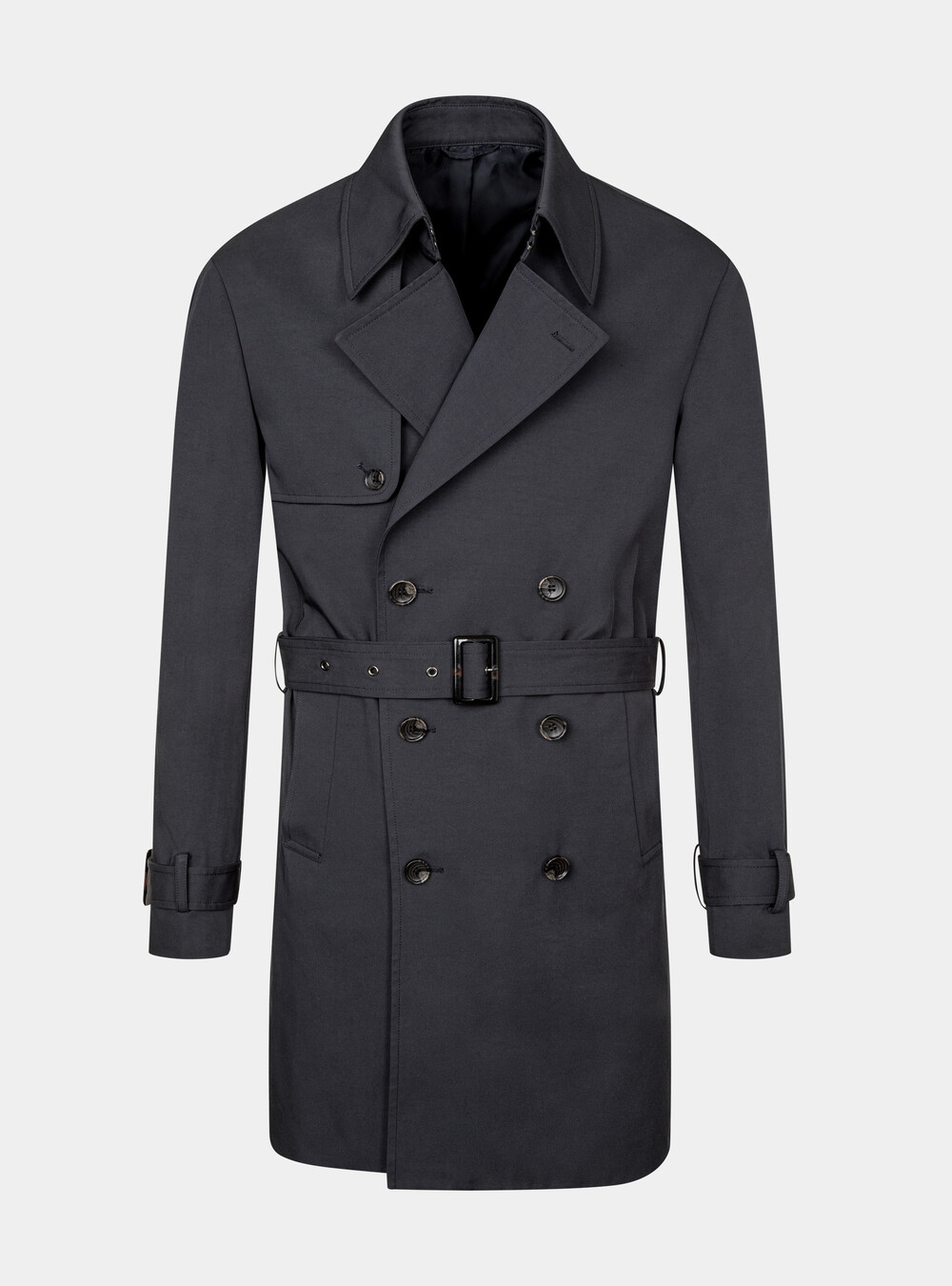 Double-breasted twill trench coat | GutteridgeUS | catalog-gutteridge-storefront  Uomo