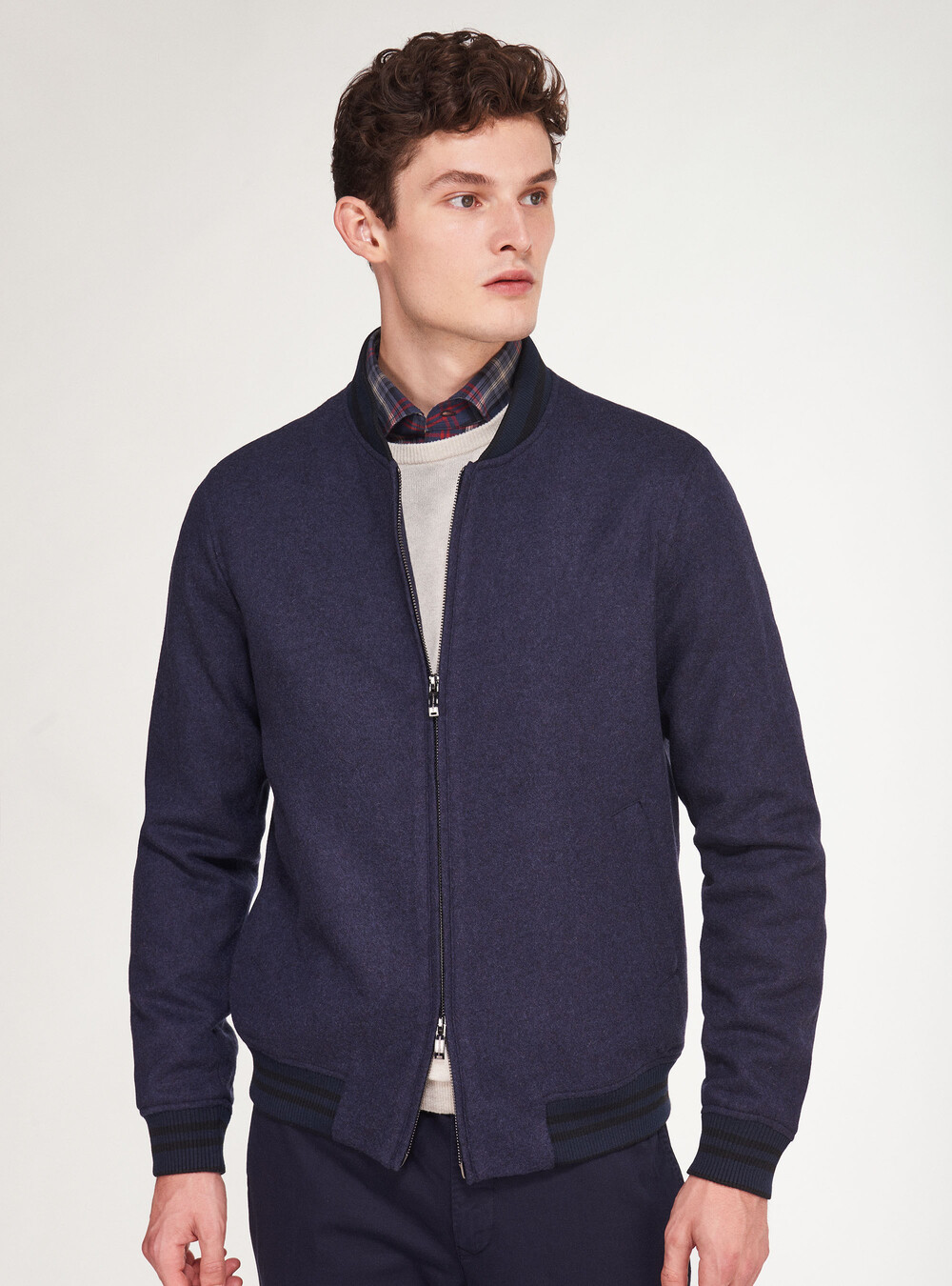 Wool bomber jacket | GutteridgeEU | Jackets and Sleeveless Uomo