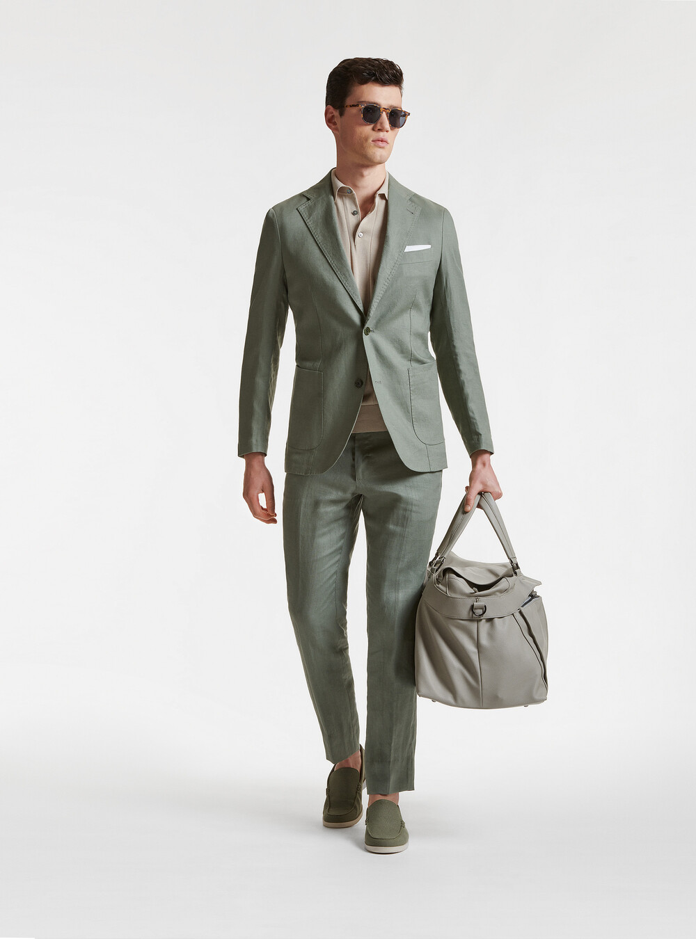 Pure linen suit blazer | GutteridgeUS | Suits Uomo