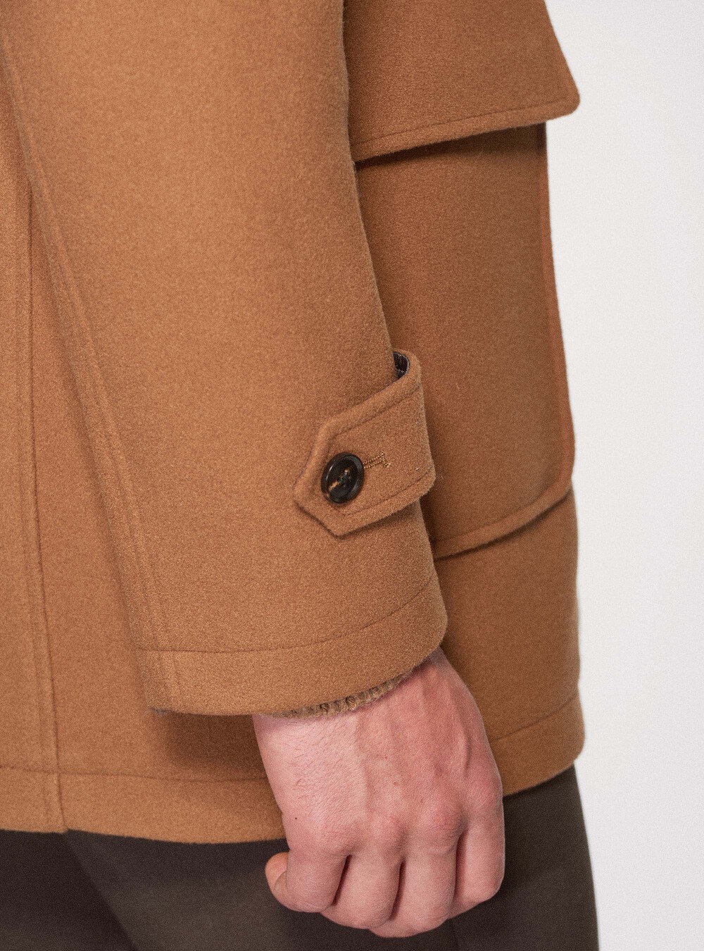 Abrigo de lana con capucha | GutteridgeEU | catalog-gutteridge-storefront  Uomo