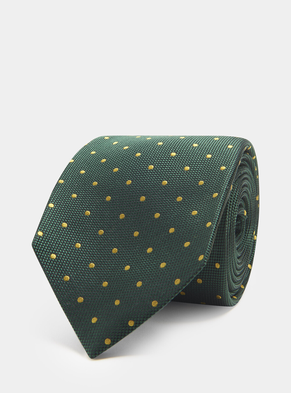 Cravatta in seta a pois | Gutteridge | Cravatte Uomo