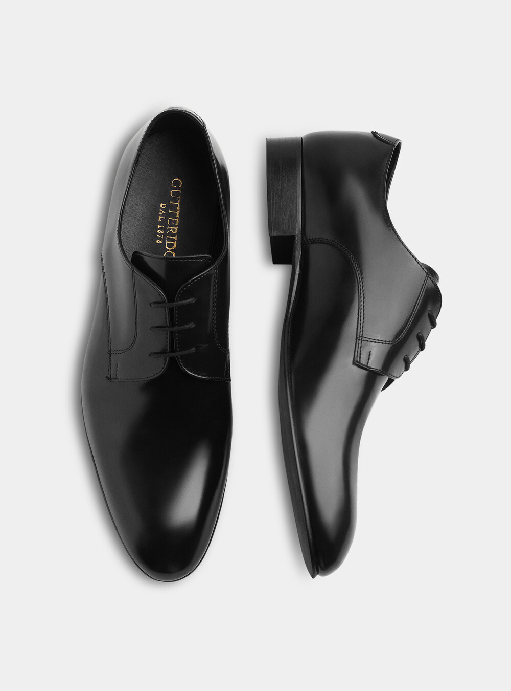 Tuxedo leather derby shoes | GutteridgeUS | catalog-gutteridge-storefront  Uomo